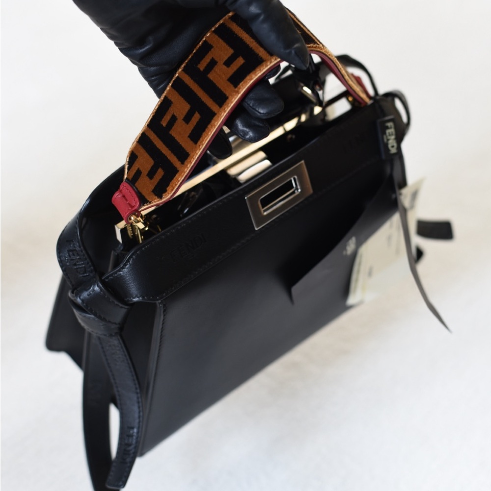 Fendi Zucca FF Mini Strap You Bag Handle